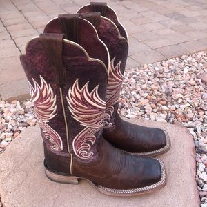 Ariat Square Toe Cowboy Boots